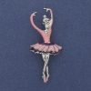 Brosche-Anhänger «Ballerina»