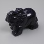Souvenir-Statuette Elefant Aventurin Nacht von Kairo 55×35×26 mm+
