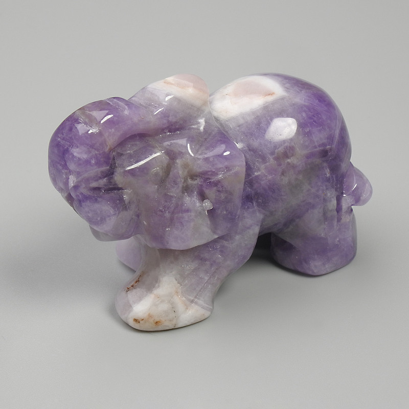 Souvenir-Statue Elefant Amethyst 55×35×26 mm+
