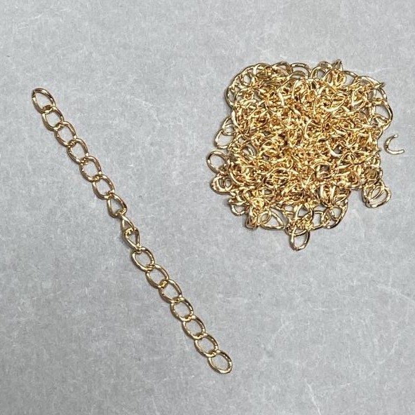 Zusätzliche Verlängerungskette 5 cm – goldfarbene Ausführung (29 g ±)