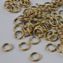 Verbindungsring, Ø 6 mm, Verpackung 990 g, Bronzefarbe
