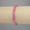 Turmalin-Armband, facettiert, Perlen-Durchmesser 6×5,5 mm, Länge ca. 18 cm, elastisch