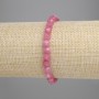Turmalin-Armband, facettiert, Perlen-Durchmesser 6×5,5 mm, Länge ca. 18 cm, elastisch