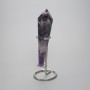 Souvenir-Bleistift kegelförmiger Amethyst – Maße 125 × 33 × 18 mm ±, assortiert in Größen (ohne Ständer) (Preis pro 100 g)