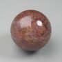 Preis pro 100 g Souvenir-Kugel Naturstein Granat, Durchmesser 45-60 mm+- sortiert, Größen, Gewicht ab 180 g