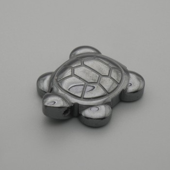 Anhänger Schildkröte Hämatit 28×22 mm