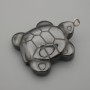 Anhänger Schildkröte aus Hämatit 40×30 mm