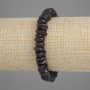 Armband aus Granatkörnchen, Durchmesser 9-12×2-4, 5 mm ±, Länge ca. 18 cm, Stretcharmband