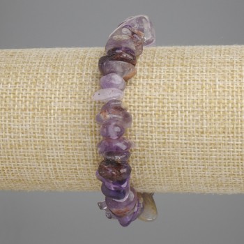 Armband aus Ametrin-Krümel, Durchmesser 6-9-16×3-6 mm ±, Länge 18 cm +
