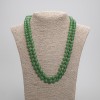 Lange Halskette aus Chrysoprase, glatte Kugeln, Durchmesser 8 mm, Länge 118 cm