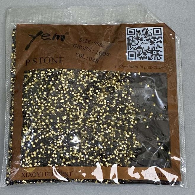 Schwarze Strasssteine, Durchmesser 2 mm ±, Verpackung 50 g ±