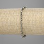 Armband aus Pyrit, facettierte Kugeln 4 mm, Länge ca. 18 cm ±, Elastikband