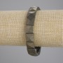 Armband aus facettiertem Pyrit, Glieder, Durchmesser ca. 11×11 mm, Länge ca. 18 cm, elastisches Stretchband