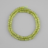Perlen aus Chrysoprase, facettierte Würfel, Kantenlänge ca. 4x4 mm, Länge ca. 39 cm