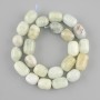 Morganit facettierte Perlen, Durchmesser 15-18×12-13 mm, Stranglänge 40 cm ±