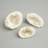 Souvenir-Geode aus Bergkristall, Größen ca. 41–52 × 25–40 mm ± (Sortimentsgröße)