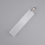 Anhänger Mineral Selenit unbehandelt 53×12 mm ±, Länge 64 mm ±