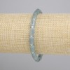 Jadeit-Zylinderarmband 8×5 mm ±, Perlen 3 mm ±, Länge ca. 18 cm ±, Stretch