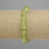Armband Chrysoprase-Krümel, Durchmesser 6–11×2–6 mm, Länge 18 cm, elastisches Band