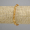 Elastikarmband aus Citrin, facettierte Würfel 4×4 mm, Länge ca. 18 cm