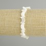 Armband aus Perlmutt Mondform, Durchmesser 12×8–9 mm, Länge ca. 18 cm, elastisch