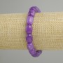 Armband Sugilit Barillet-Perlen, Durchmesser 11×9 mm ±, Länge ca. 18 cm, Stretch