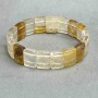 Armband Citrin Glieder, Durchmesser 15×11 mm +/-, Länge 18 cm +/- Stretch