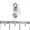 Schmuckzubehör Anhänger Geldsack 15×6 mm Packung 20 g ± 13 Stück