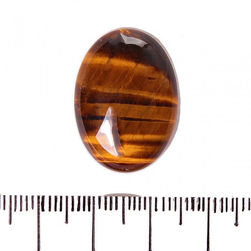 Cabochon-Tigerauge-Zubehör 25×18 mm