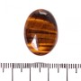 Cabochon-Tigerauge-Zubehör 25×18 mm