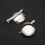 Metallbasis für Brosche 23 mm