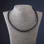 Grau Kautschuk-Schnur, Durchmesser 6 mm, Länge 50 cm