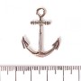 Schmuckzubehör Anhänger Anker 32×25 mm, Packung 6 Stück