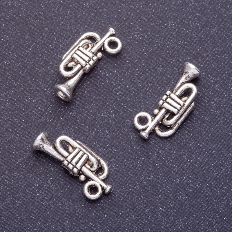 Röhrenförmiger Anhänger – Schmuckzubehör, Länge 17×8 mm, Durchmesser 1,5 mm, silberfarbene Oberfläche, Gewicht ca. 20 g, ca. 27 Stück