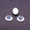 Zubehör „Lebendige Augen“ – Paar, Farbe Grau, mit grauer Pupille, Durchmesser 8 mm, Maße 11 × 14 mm, Verpackung 50 Paare