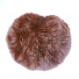 Schlüsselanhänger Glöckchen aus Naturfell, mit Elastikband, 5 cm, braun