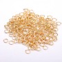 Verbindungsringe, Ø 4 mm, goldfarbenes Metall, 25 g