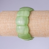 Onyx-Gliederarmband 25 × 17 mm auf Elastikband
