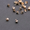 Schmuckzubehör: Kappenstift, Länge 6×7 mm, 22 Stück