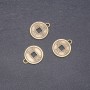 Schmuckzubehör Anhänger Chinesische Münze 20 mm, Verpackung 20 g, +/- 12 Stück