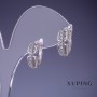 Xuping Rhodiumbeschichtete Ohrringe 6×14 mm