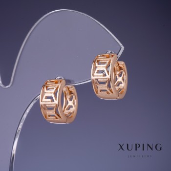 Ohrringe Xuping 14×7 mm „18K-Vergoldung“