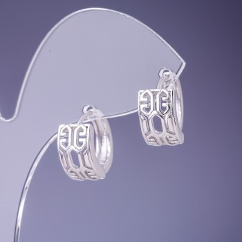 Ohrringe Xuping 8 × 16 mm Rhodiumbeschichtung