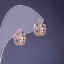 Xuping Ohrringe Unendlichkeit 12 × 6 mm «18K-Vergoldung»