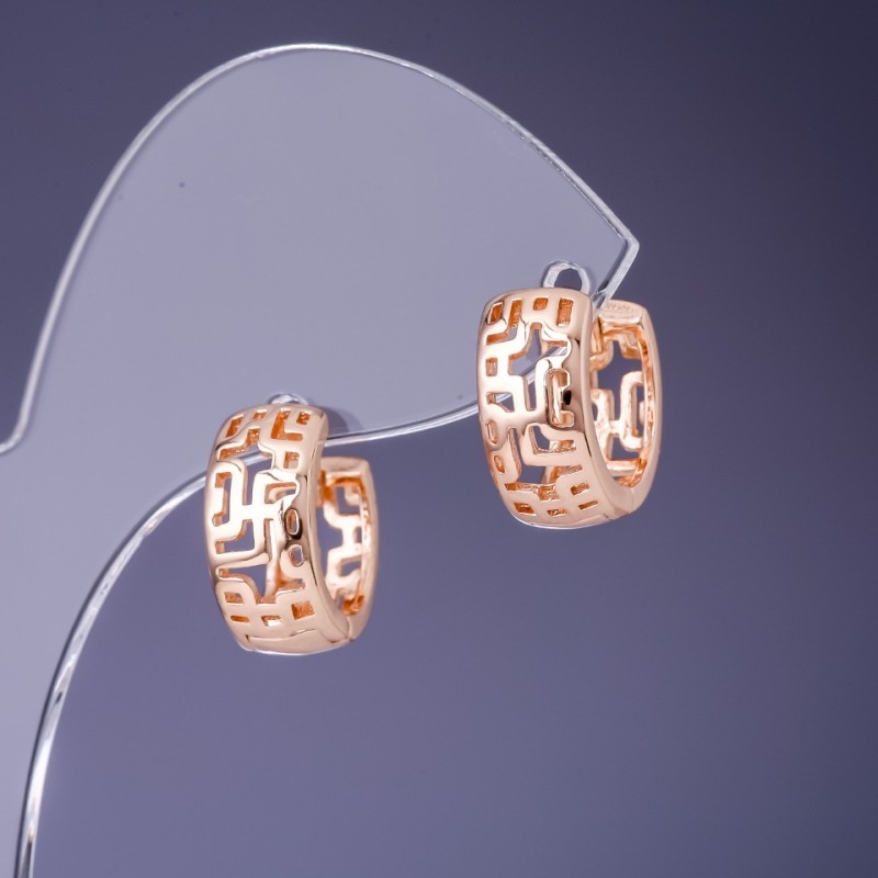 Ohrringe Xuping 15x7mm «18K-Vergoldung»