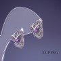 Xuping Rhodiumbeschichtete Ohrringe 15x11 mm