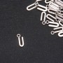 Anhänger Buchstabe U 17×7 mm, Verpackung 20 g (+/- 30 Stück)