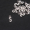 Schmuckzubehör Anhänger Buchstabe S – 17×7 mm, Verpackung 20 g (ca. 30 Stück)