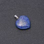 Anhänger Herz aus natürlichem Lapislazuli 19×19×26 mm
