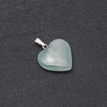 Anhänger „Herz“ aus Jade 19×19×26 mm
